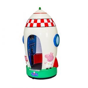 Peppa Rocket Kiddie Ride