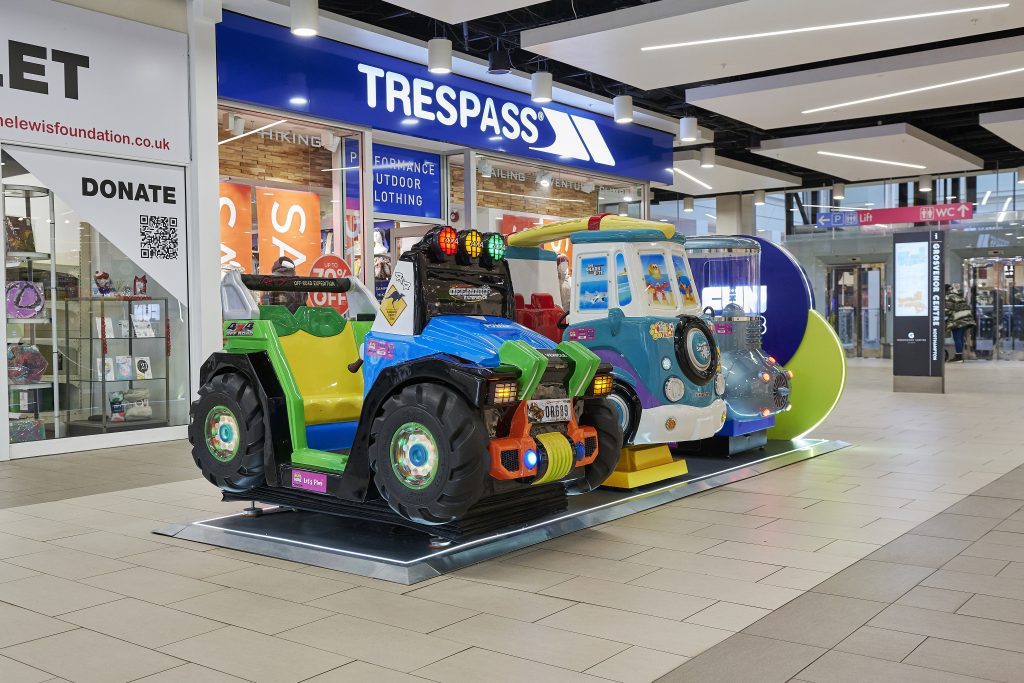 FunHub Kiosk at Grosvenor Shopping Centre, Northampton